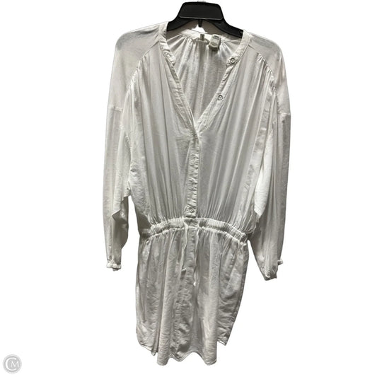 Dress Casual Midi By Splendid In White, Size: M