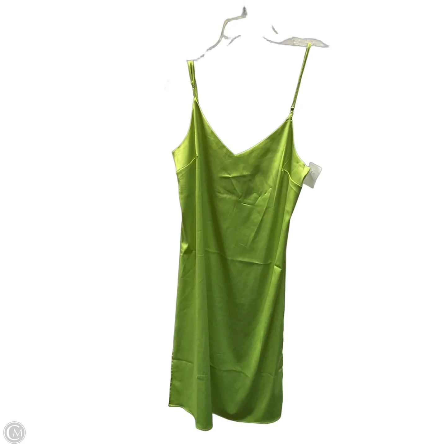 Dress Casual Midi By The Drop In Green, Size: S