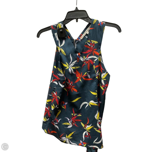 Top Sleeveless By Rachel Roy In Blue & Red, Size: L