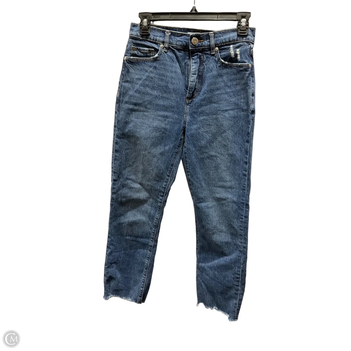 Jeans Straight By Loft In Blue, Size: 0
