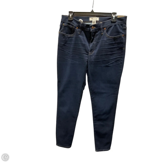 Jeans Skinny By Madewell In Blue, Size: 12