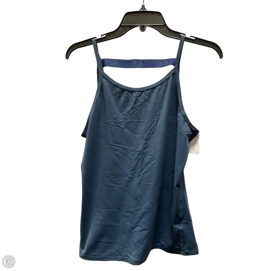 Athletic Tank Top By Nike Apparel In Blue, Size: M