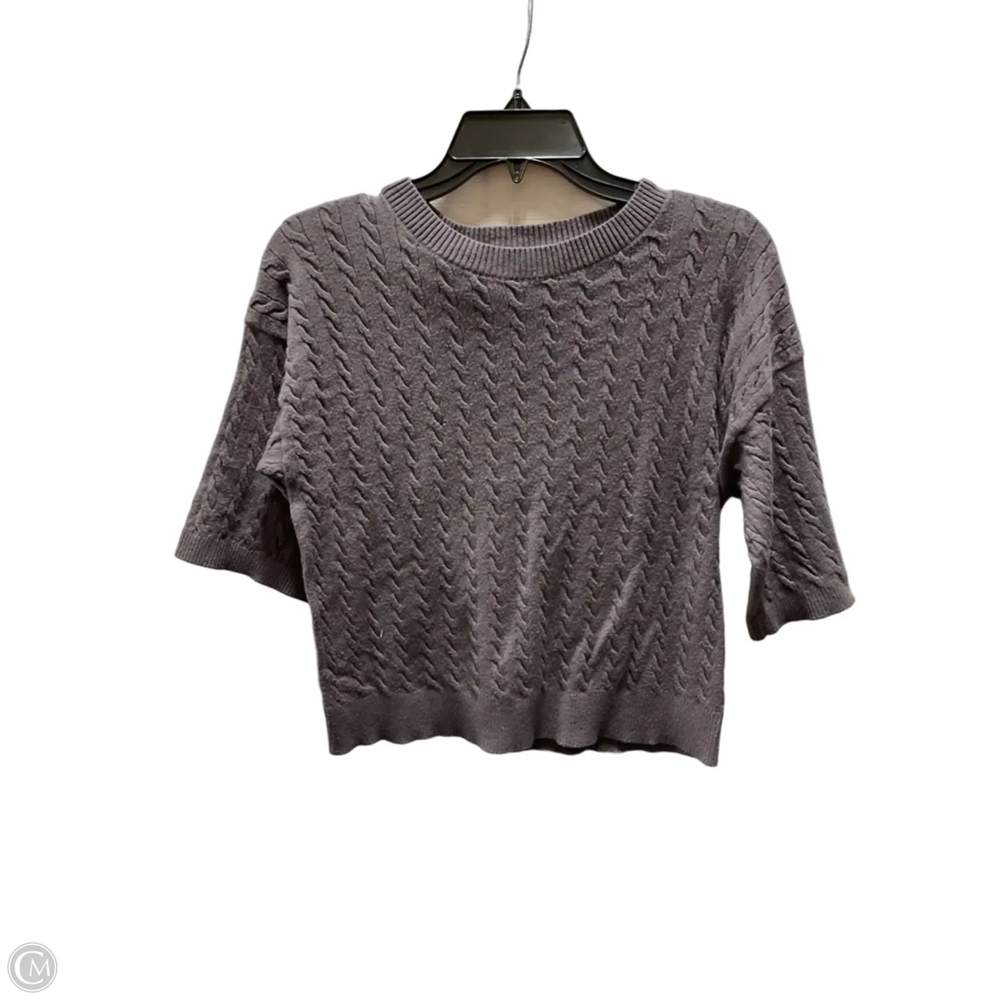 Top Short Sleeve By Cyrus In Purple, Size: S