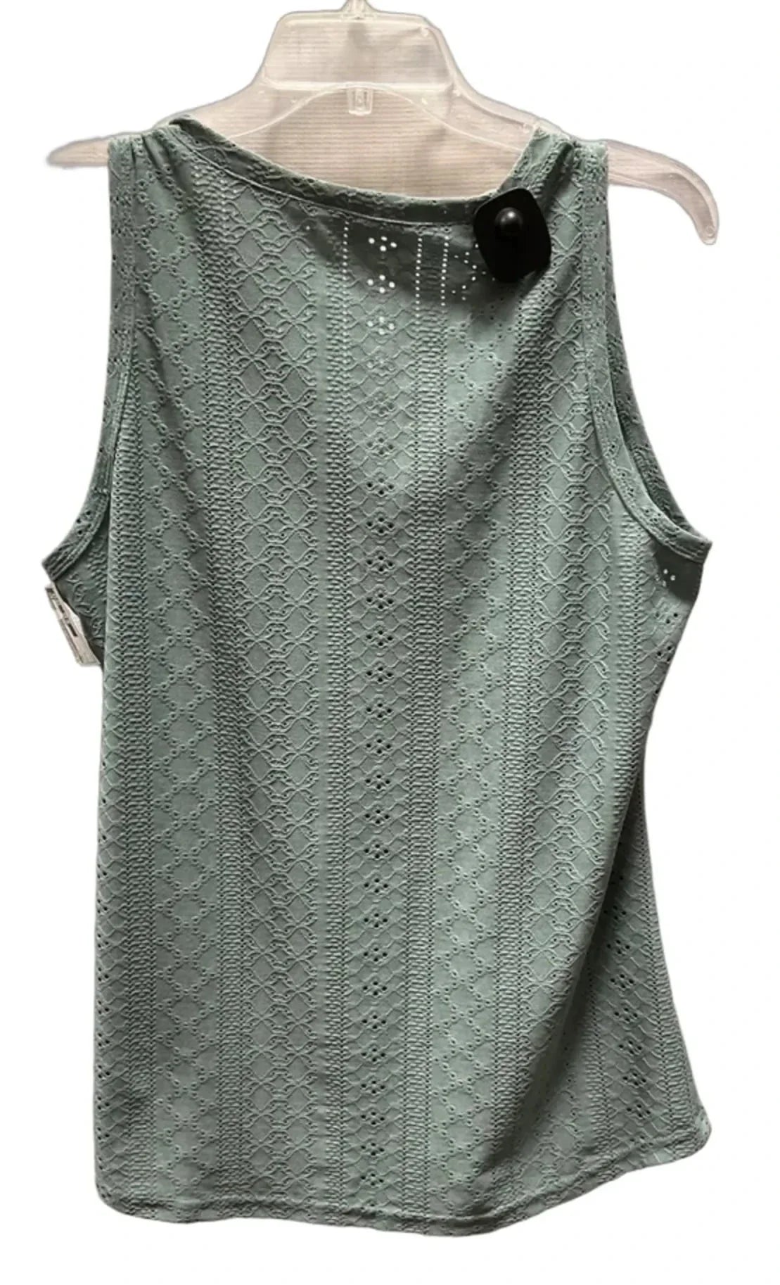 Top Sleeveless By Cmf In Green, Size: L