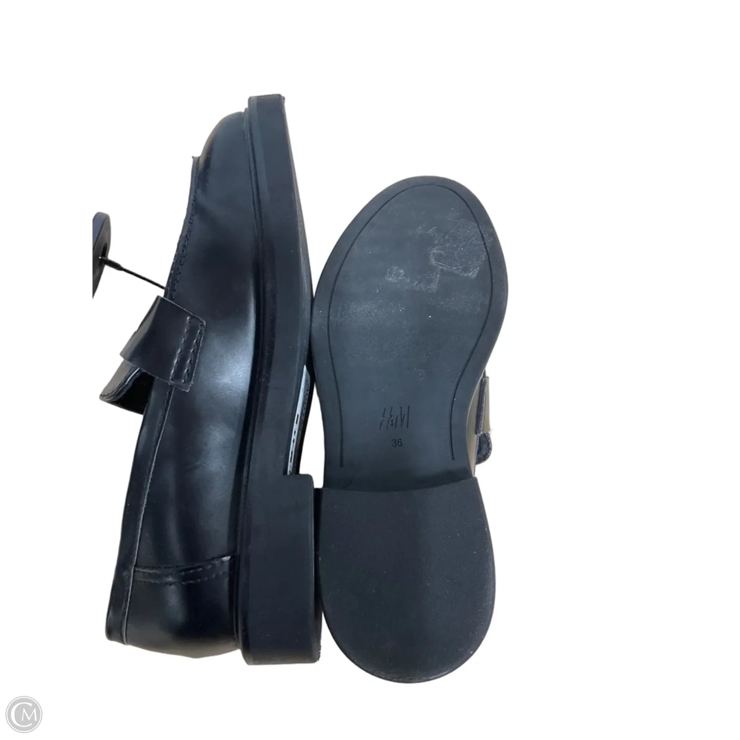 Shoes Flats By H&m In Black, Size: 6