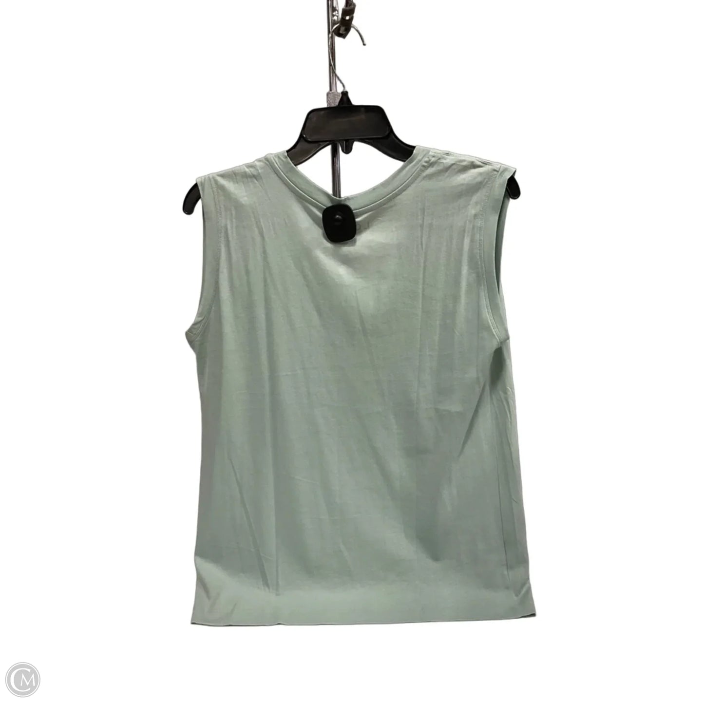 Top Sleeveless By Loft In Green, Size: S