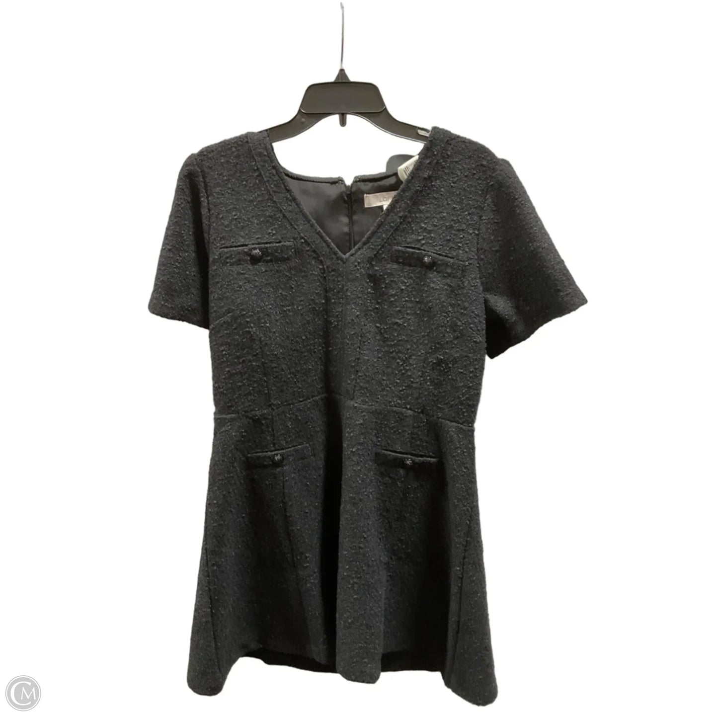Dress Casual Short By Loft In Black, Size: L