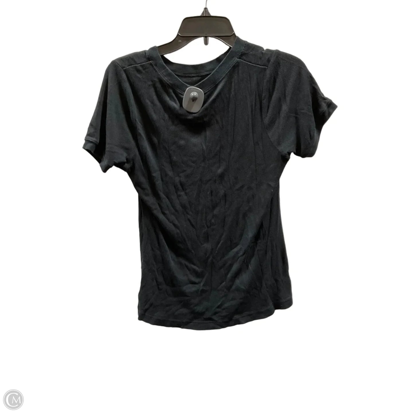 Athletic Top Short Sleeve By Nike Apparel In Black, Size: L