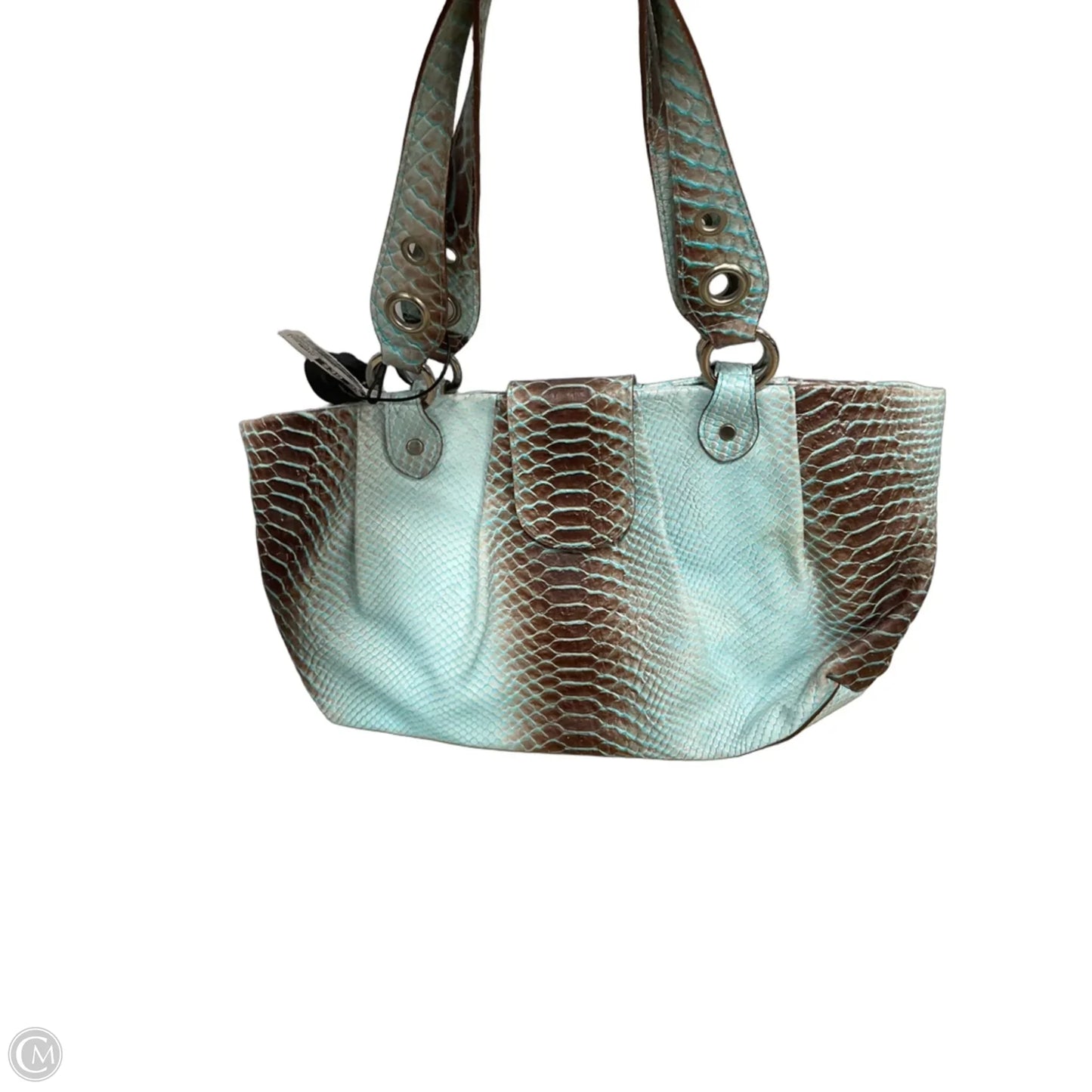 Handbag Leather By Cmb, Size: Medium