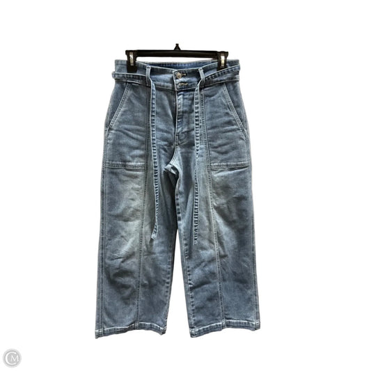 Jeans Wide Leg By Hudson In Blue, Size: 4