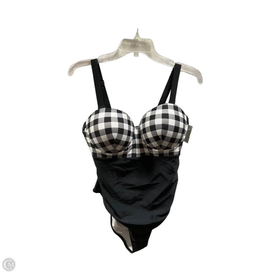 Swimsuit By Cupshe In Black & White, Size: Xl