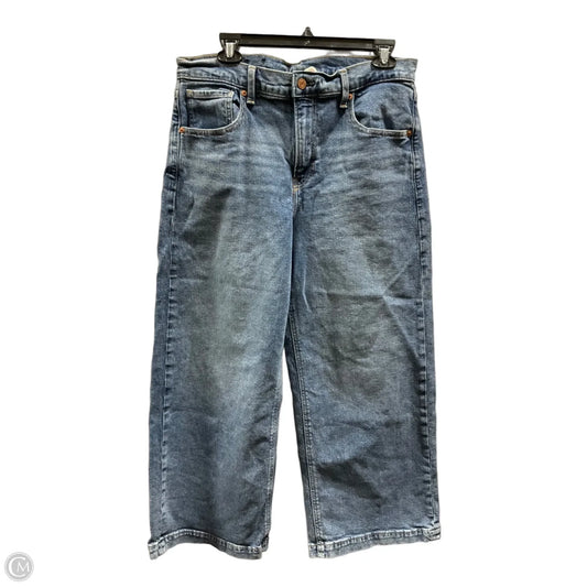 Jeans Straight By Gap In Blue, Size: 12