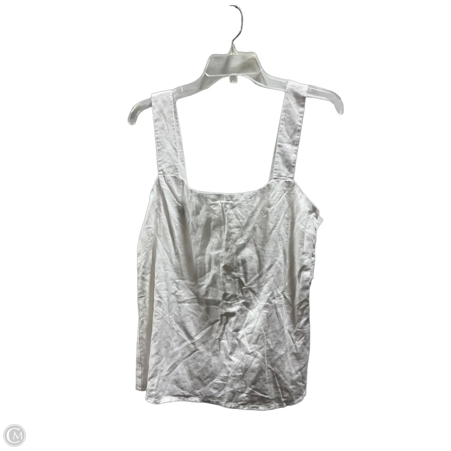 Top Sleeveless By J. Crew In Cream, Size: M