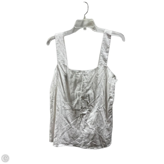 Top Sleeveless By J. Crew In Cream, Size: M