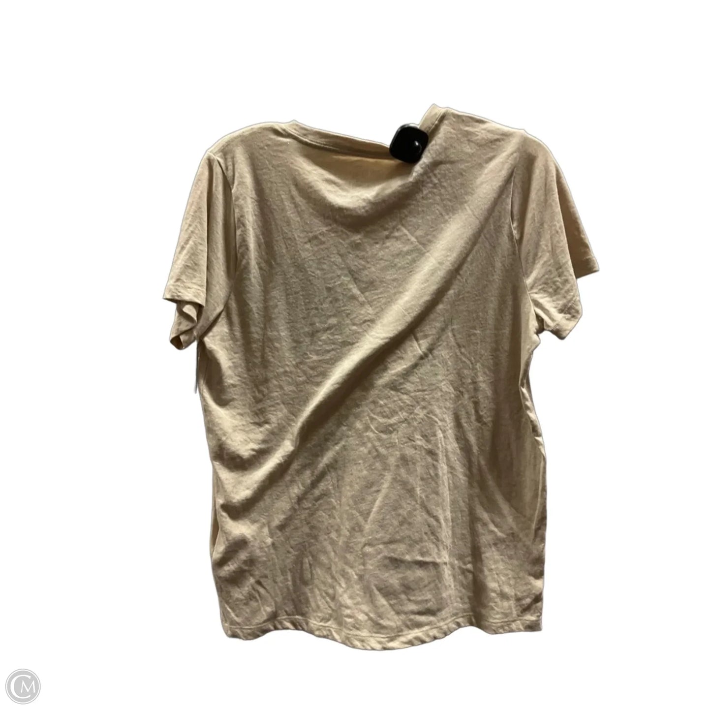 Top Short Sleeve By J. Crew In Tan, Size: L