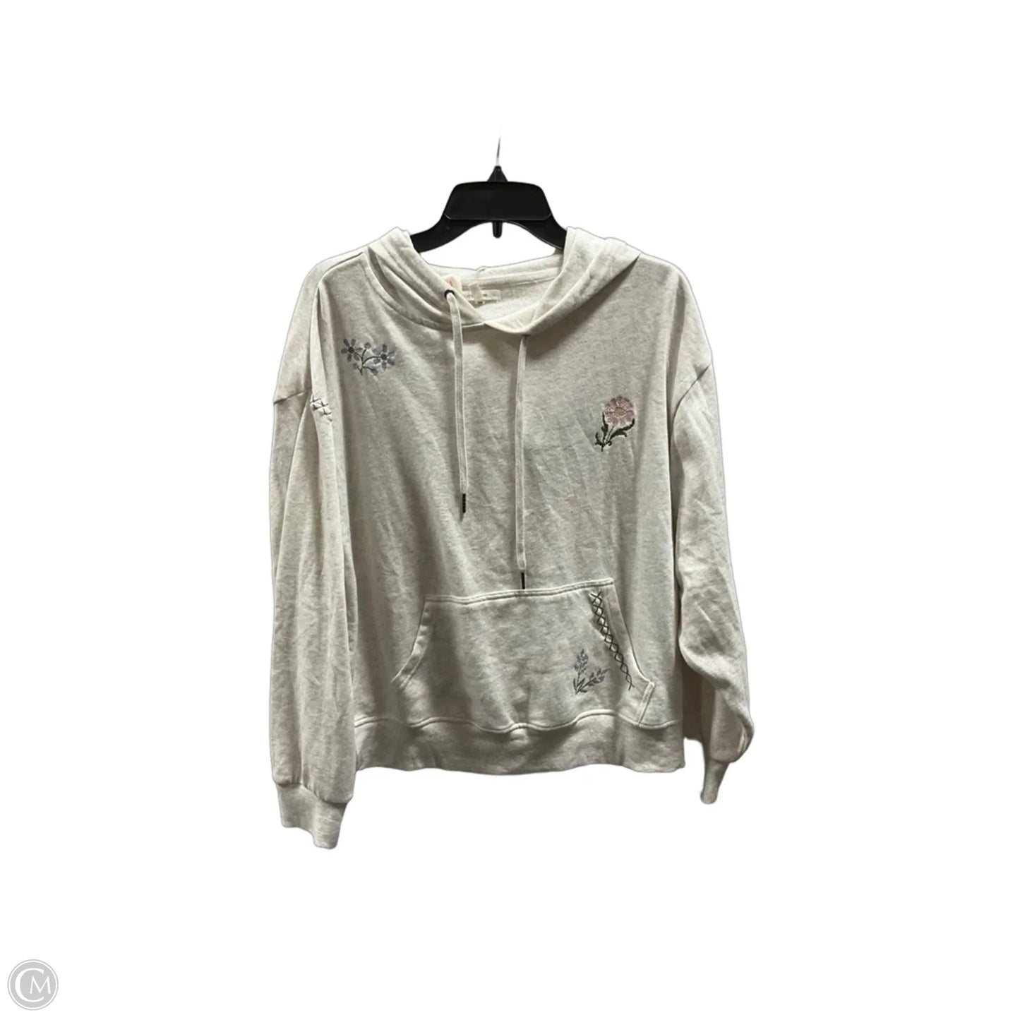 Sweatshirt Crewneck By Maurices In Beige, Size: L