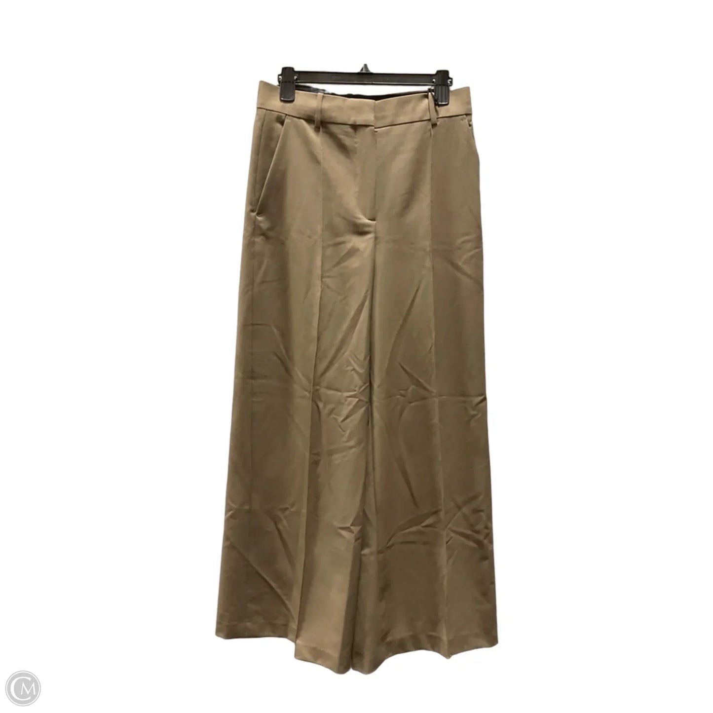 Pants Wide Leg By Zara In Brown, Size: M