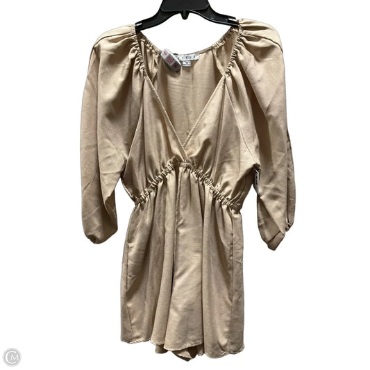 Dress Casual Short By Hyfve In Tan, Size: M