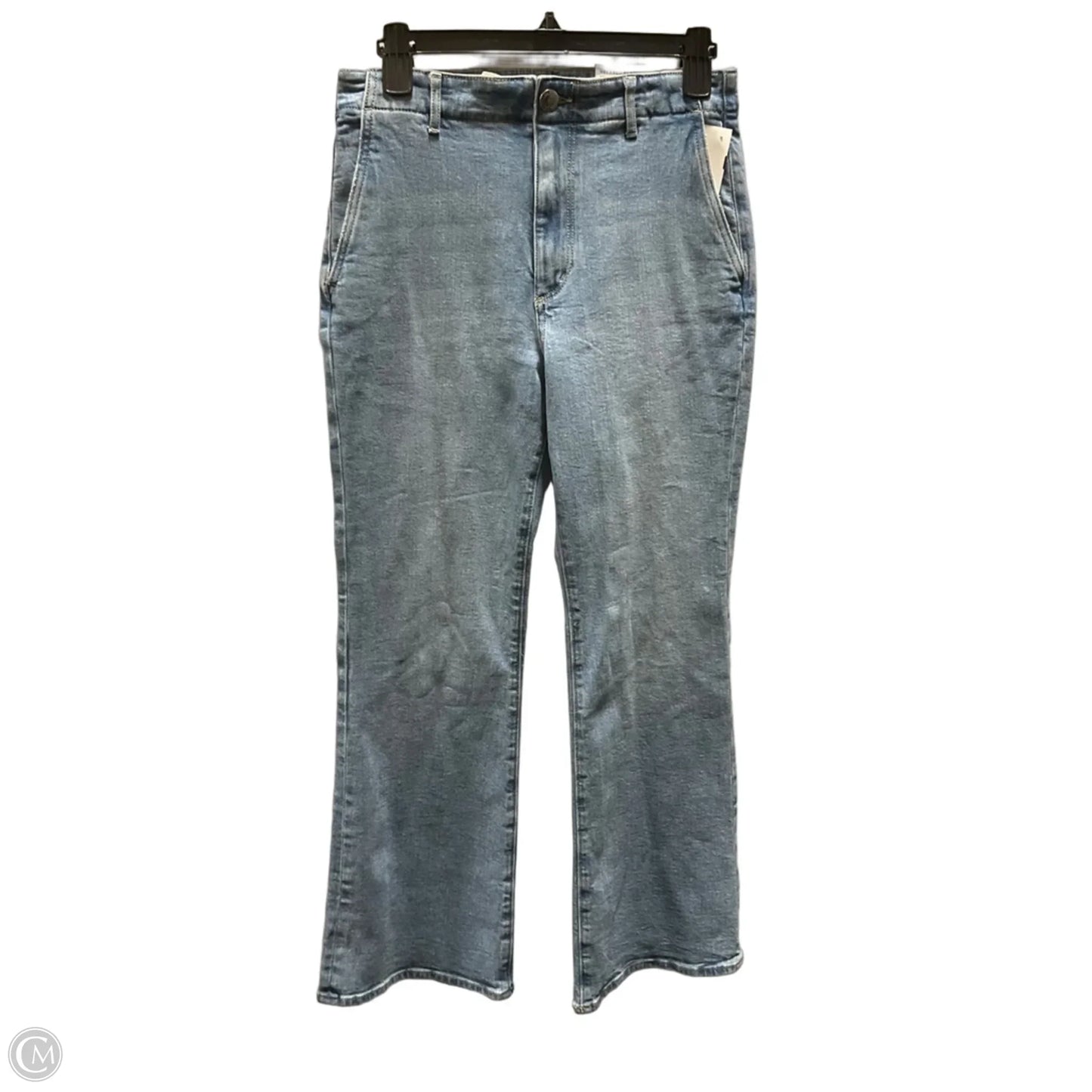 Jeans Flared By Loft In Blue, Size: 4