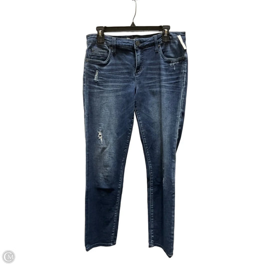 Jeans Boyfriend By Kut In Blue, Size: 6