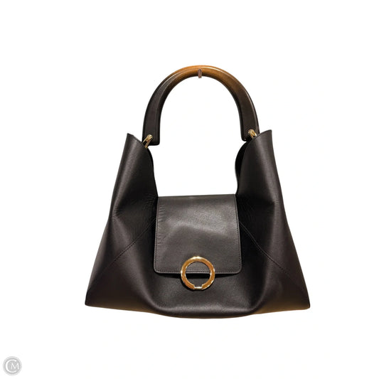 Handbag Leather By Cma, Size: Large