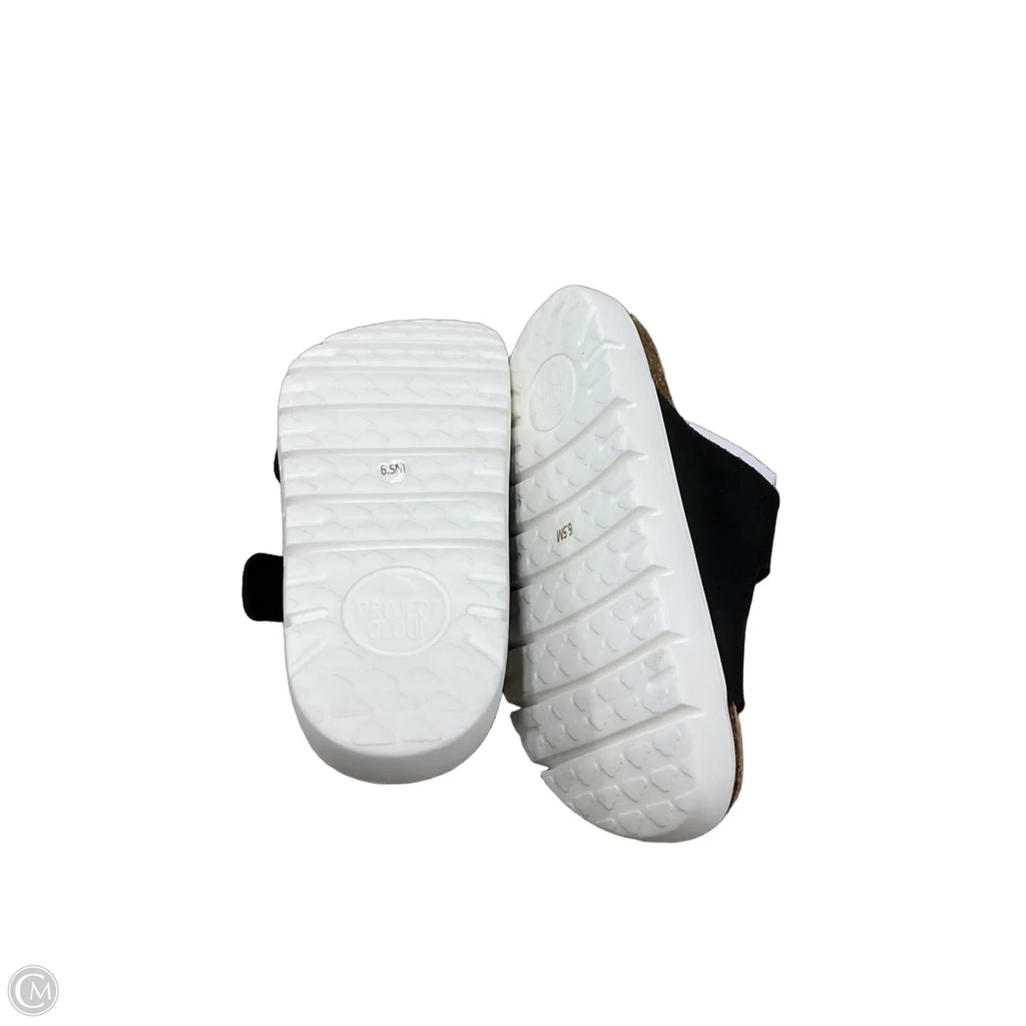 Sandals Flats By Cmf In Black, Size: 6.5