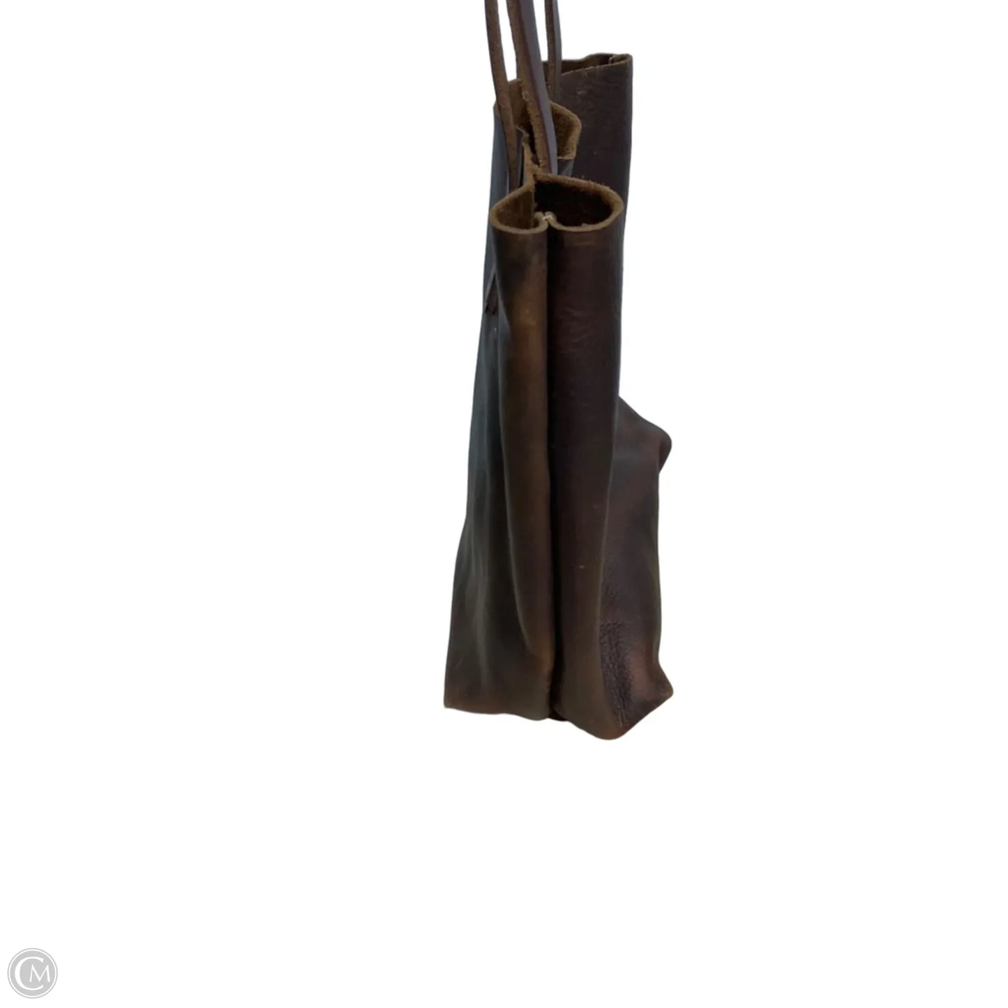 Handbag Leather By Cma, Size: Large