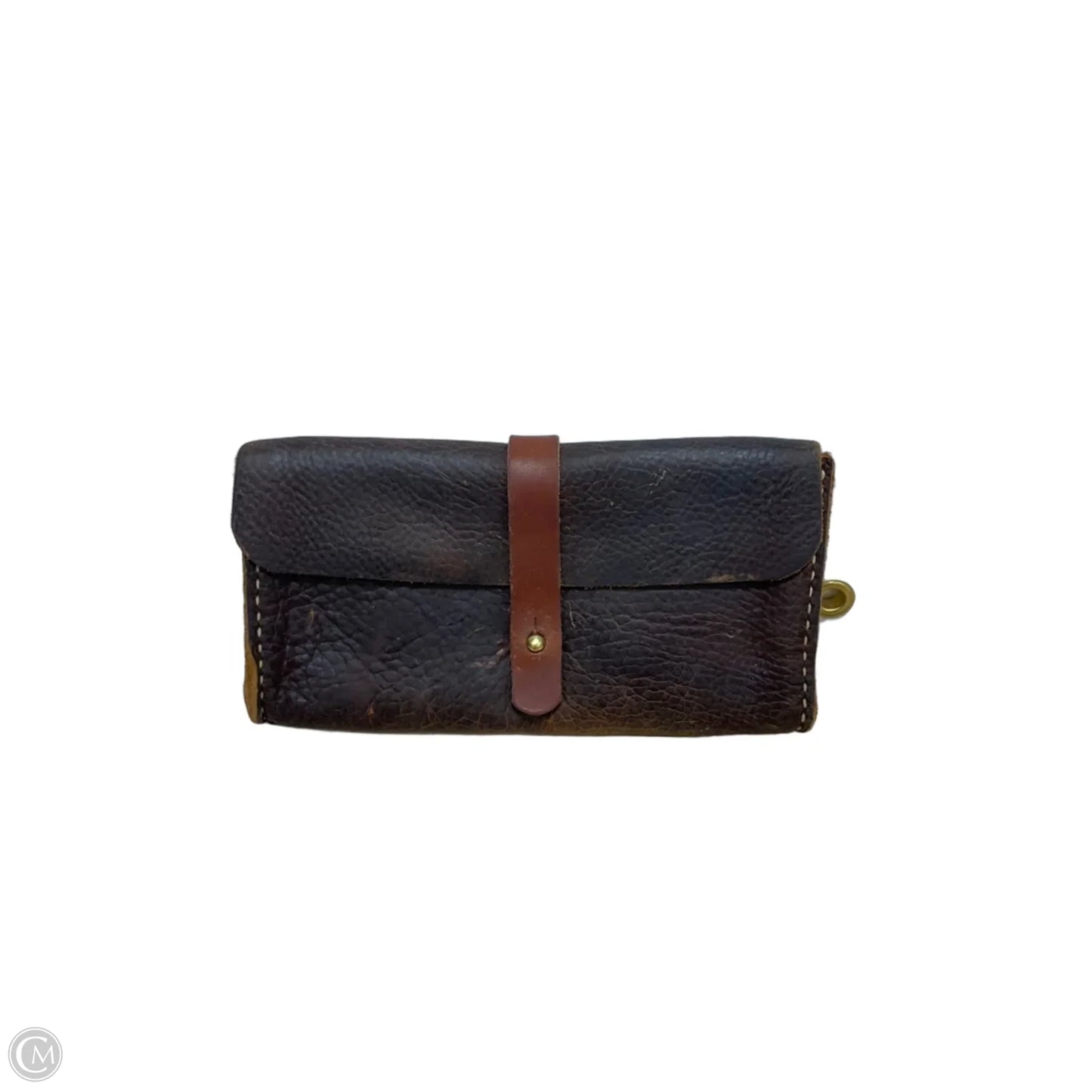 Wallet Leather By Cma, Size: Large