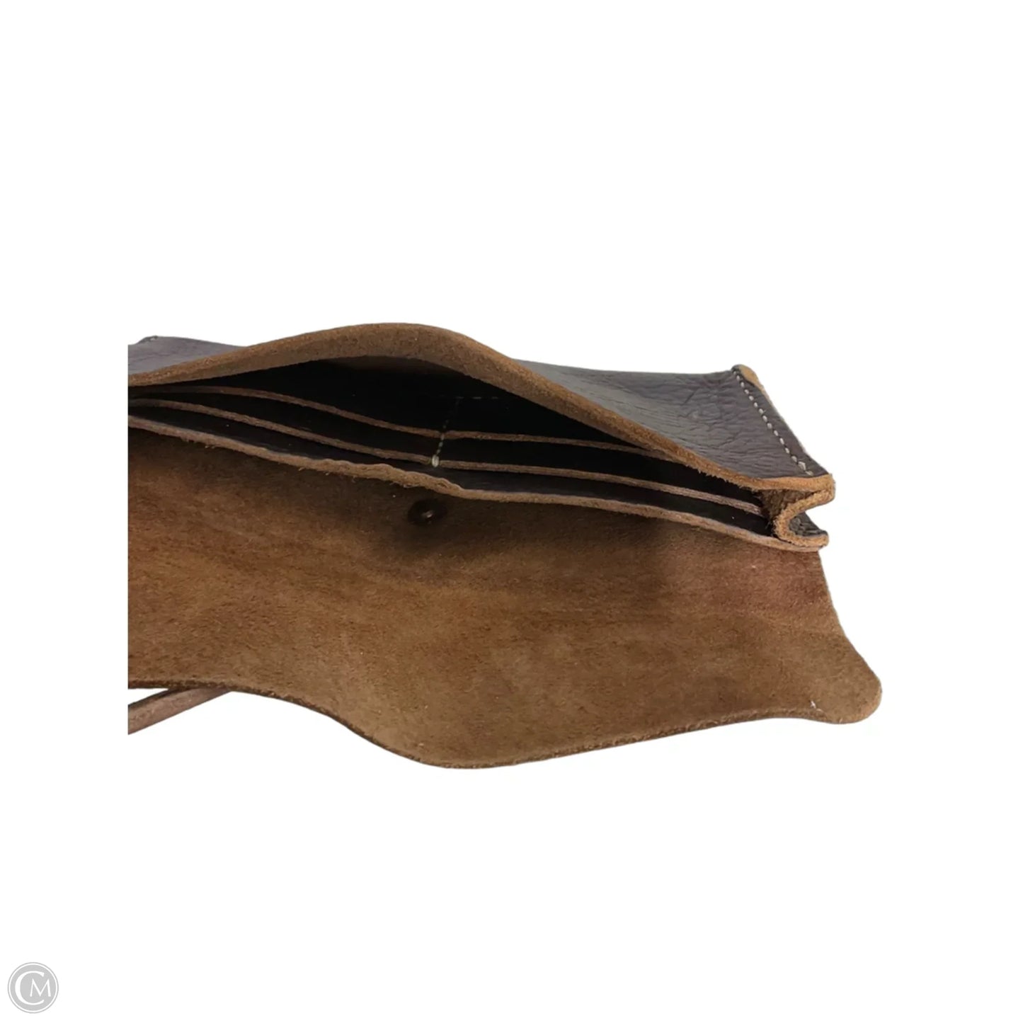 Wallet Leather By Cma, Size: Large