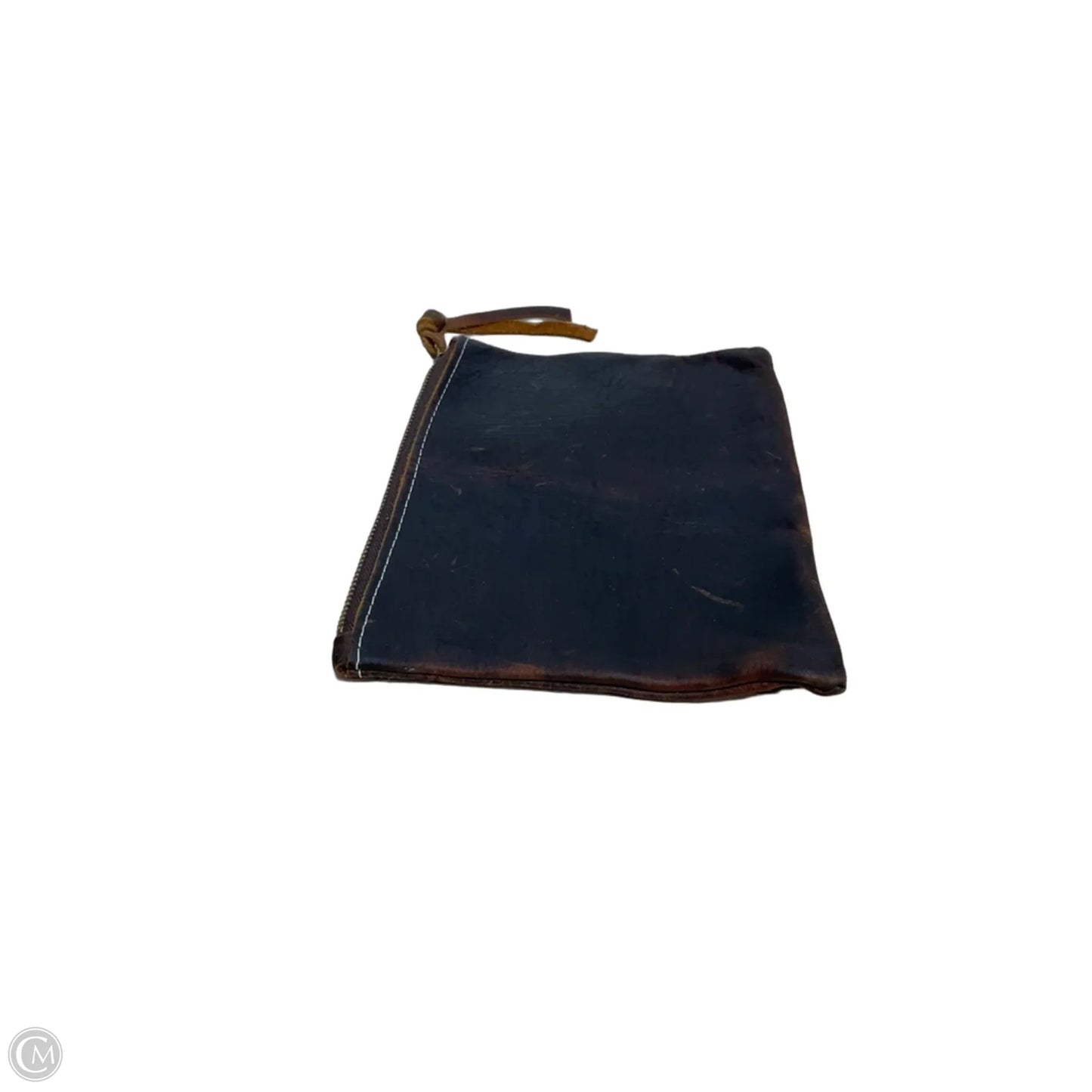 Makeup Bag Leather By Cma, Size: Medium