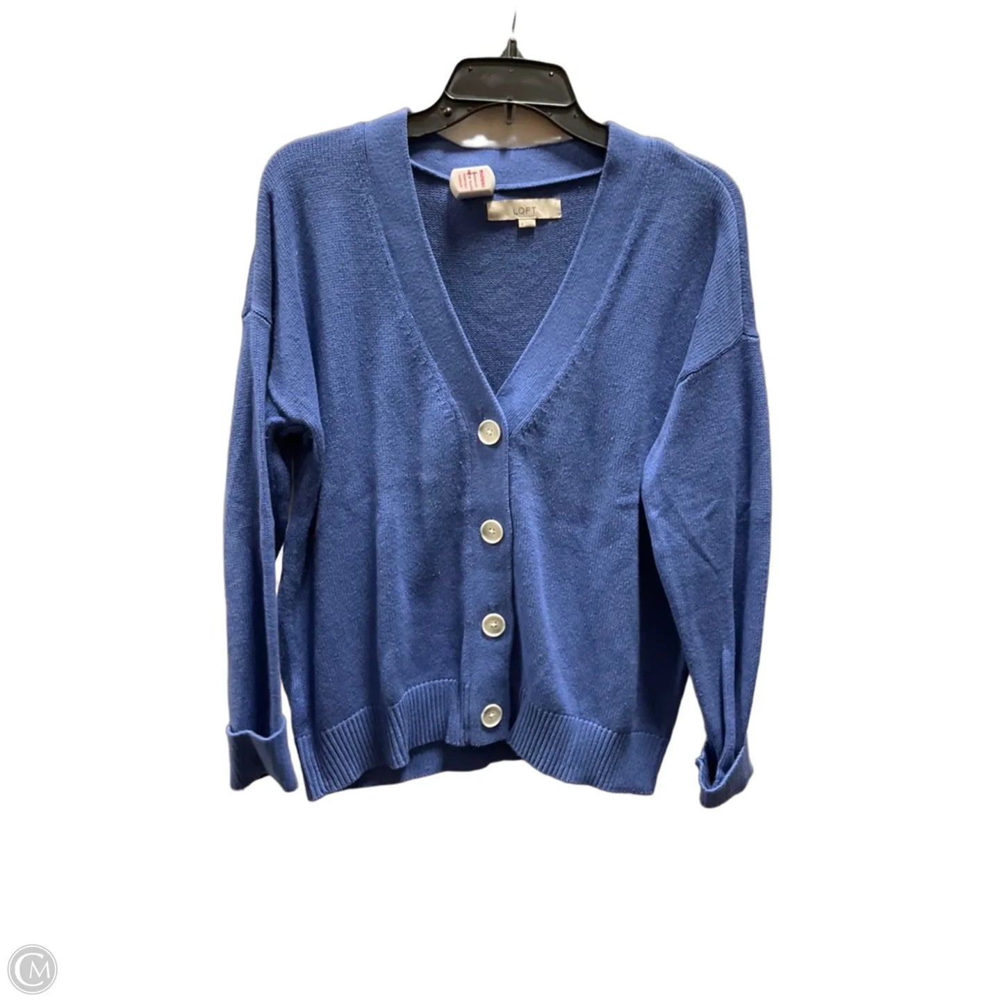 Cardigan By Loft In Blue, Size: M