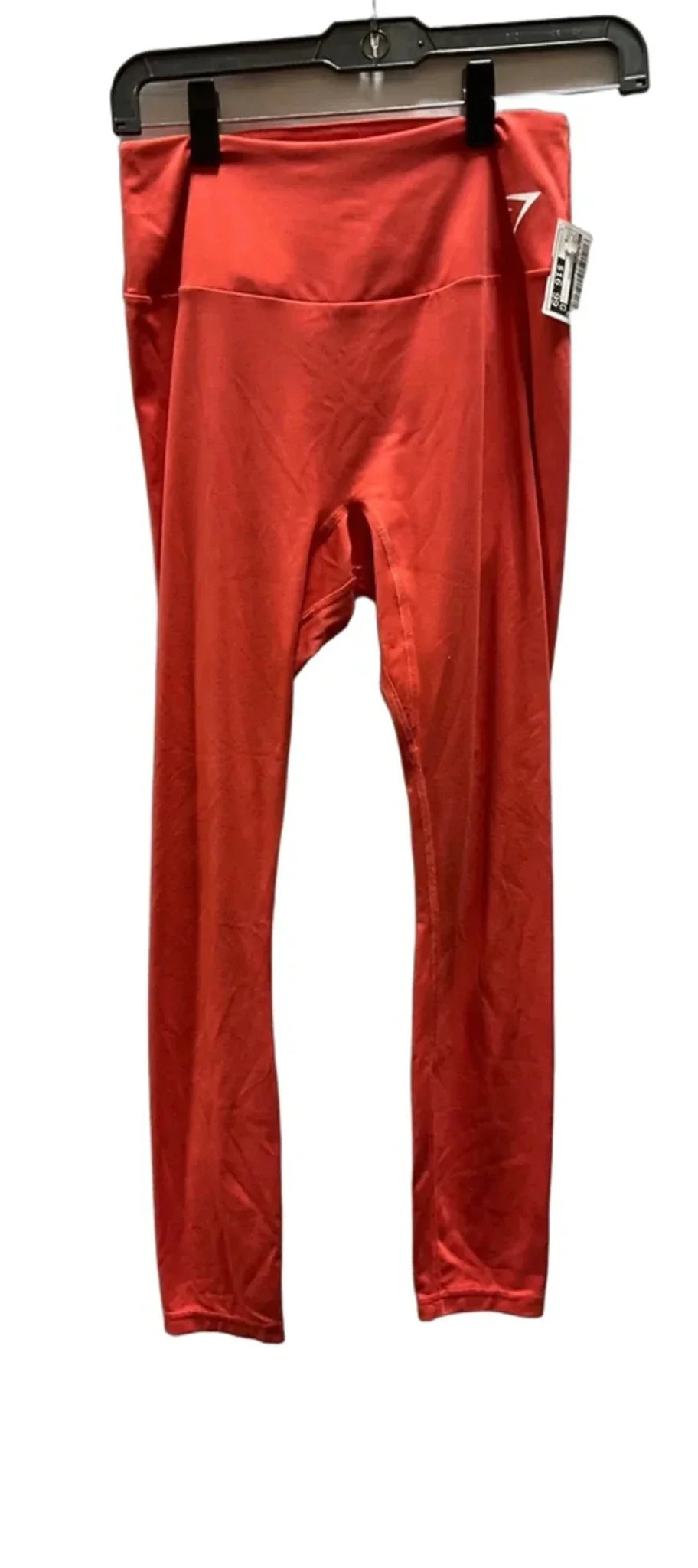 Athletic Leggings By Gym Shark In Orange, Size: M