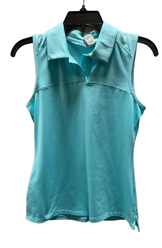 Athletic Tank Top By Fila In Aqua, Size: Xs