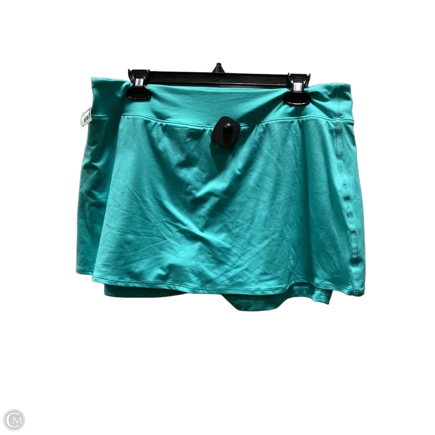 Athletic Skort By Nike Apparel In Aqua, Size: Xl