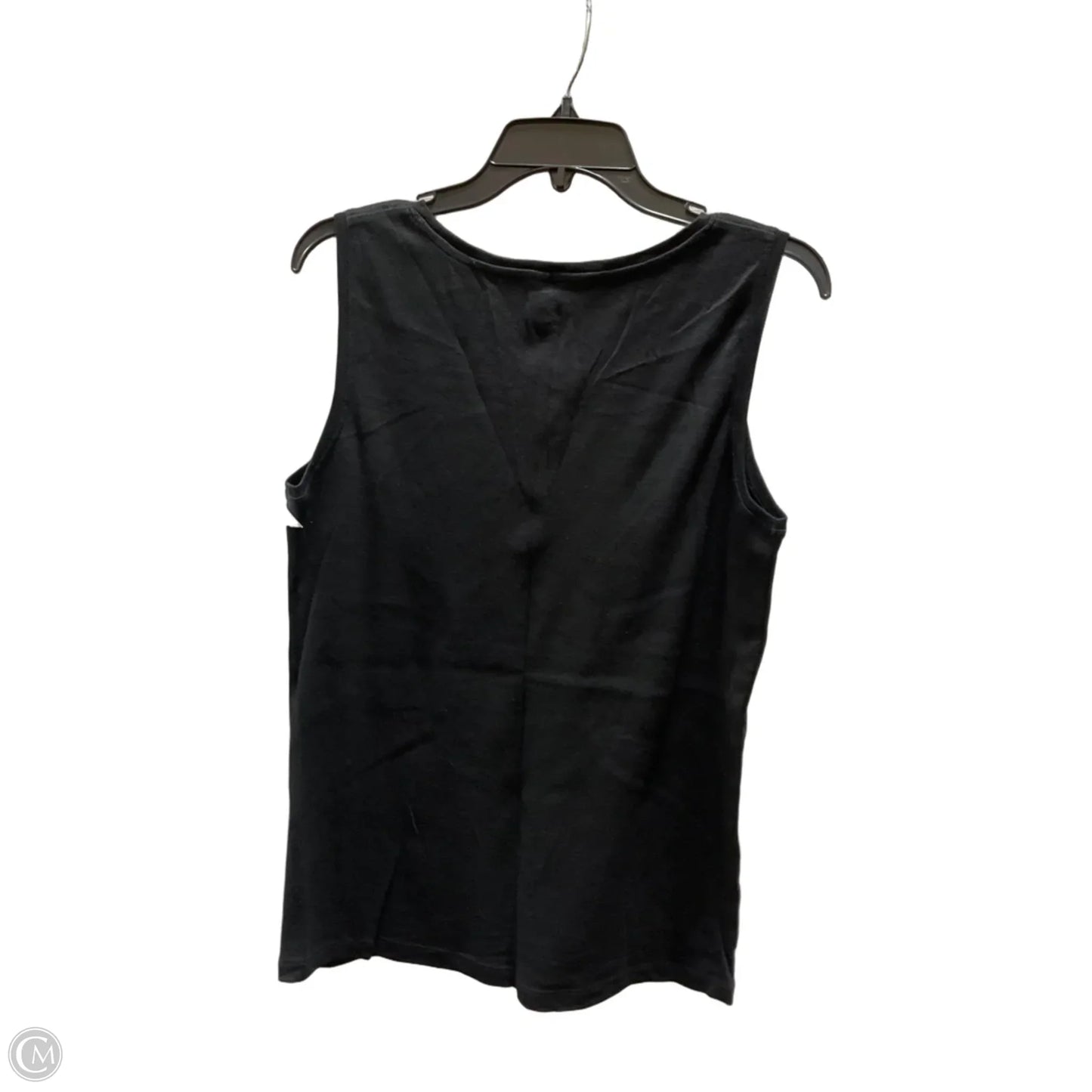 Tank Top By Chicos In Black, Size: L