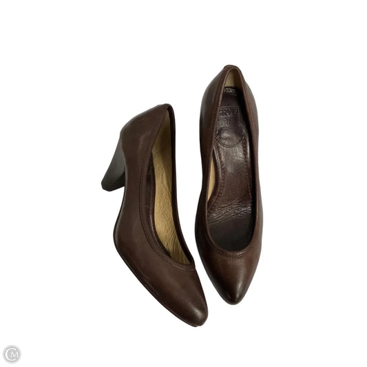 Shoes Heels Block By Frye In Brown, Size: 7