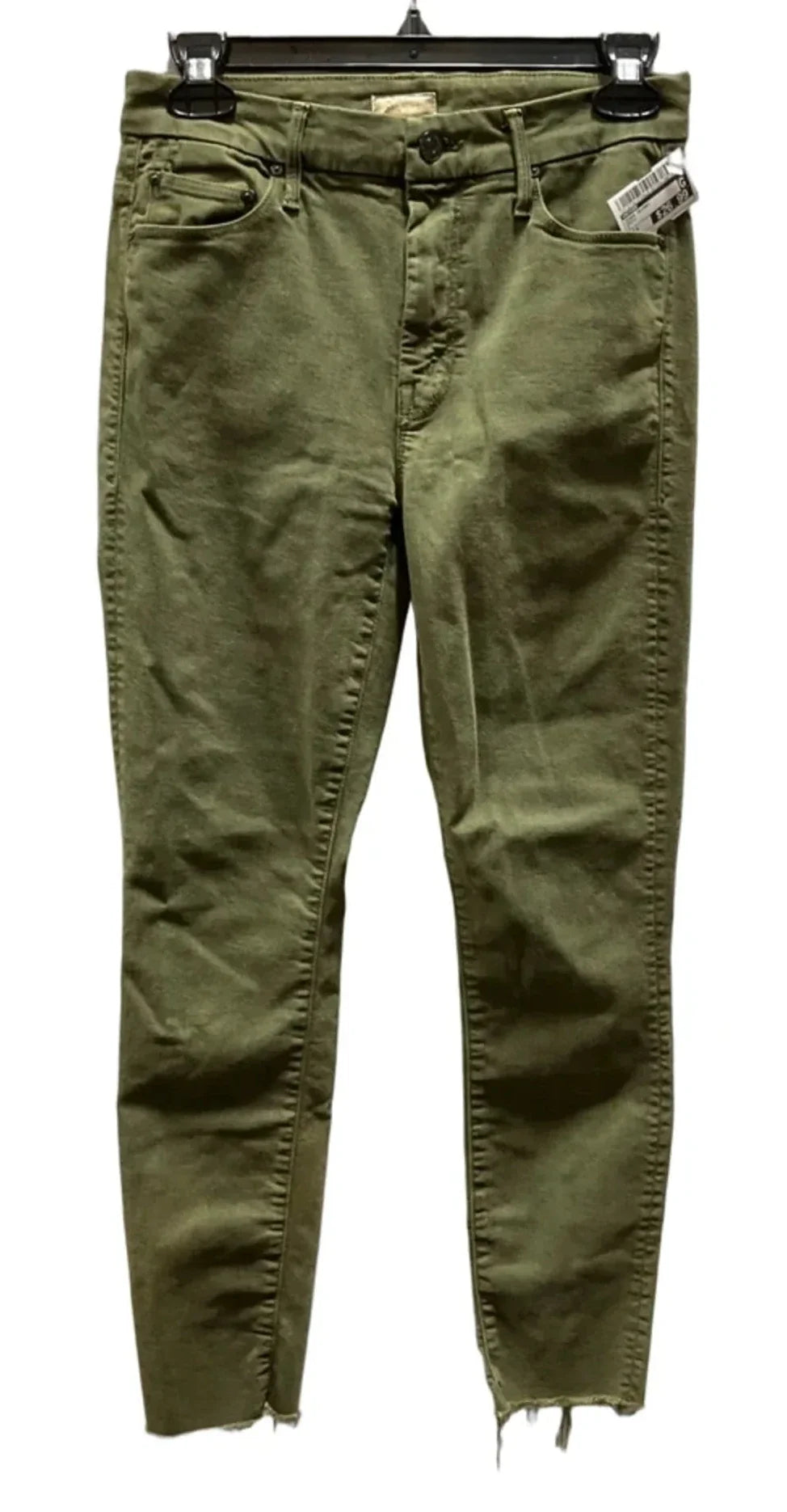 Jeans Skinny By Mother In Green, Size: 4