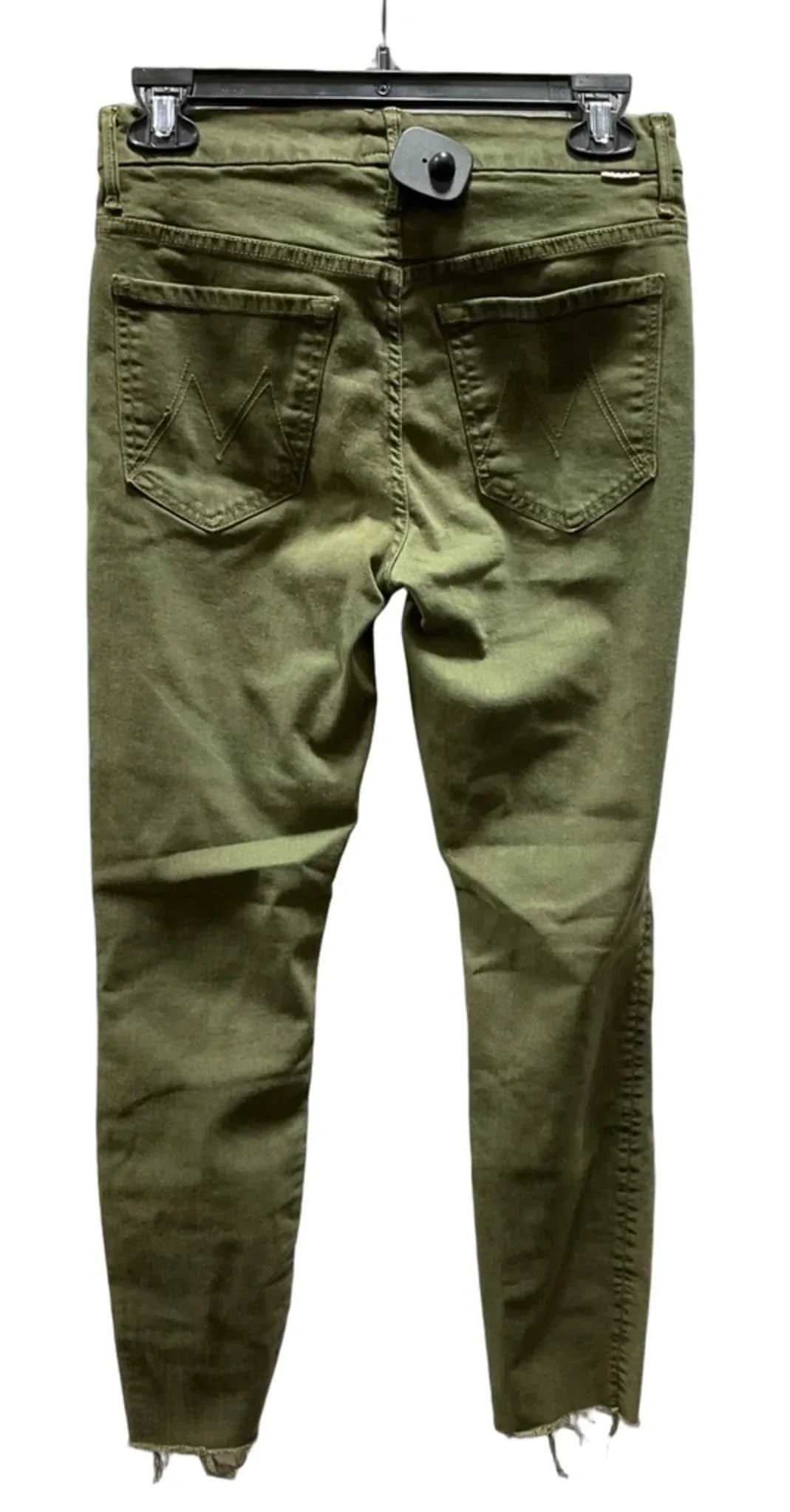 Jeans Skinny By Mother In Green, Size: 4