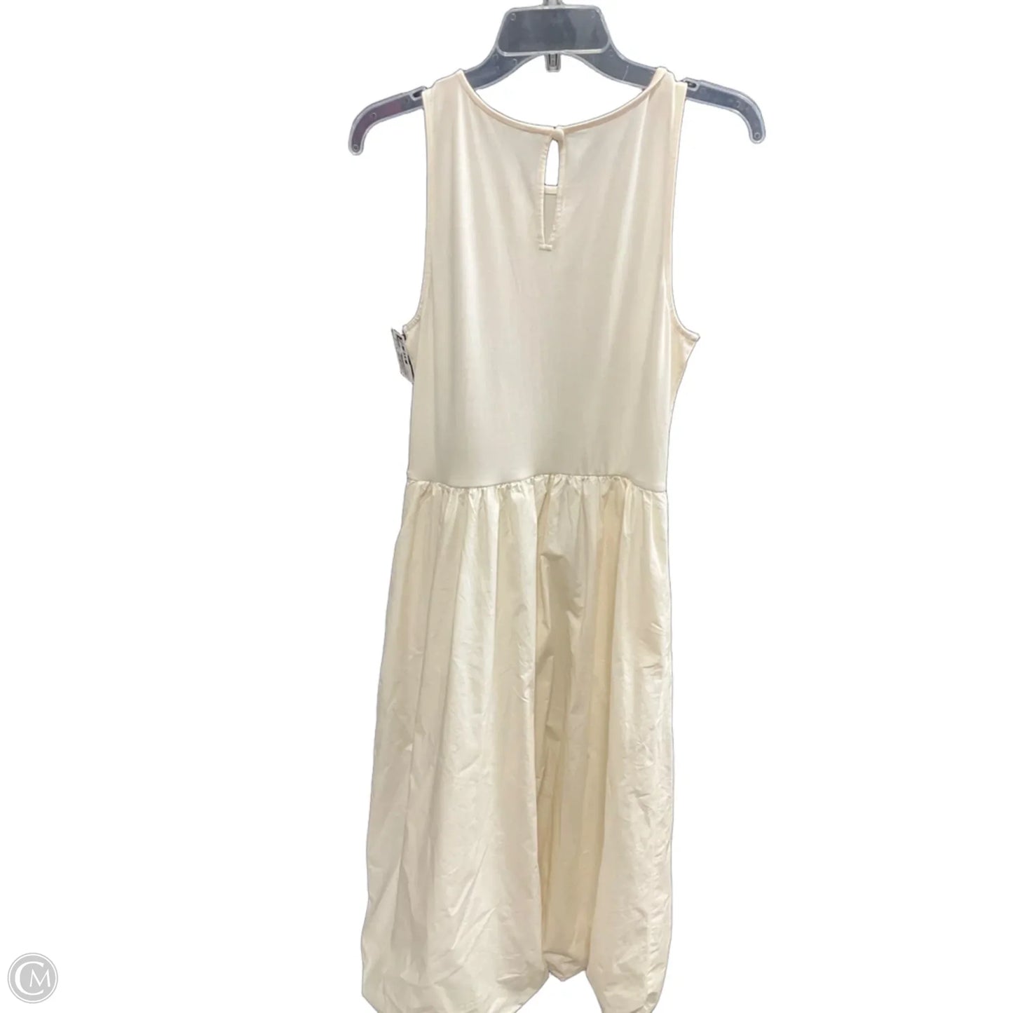 Dress Casual Maxi By Loft In Cream, Size: 10