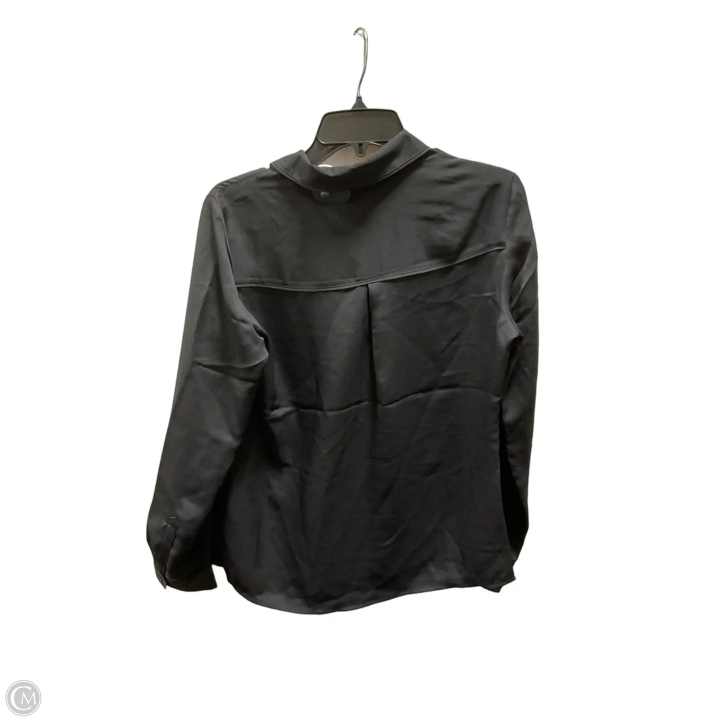 Blouse Long Sleeve By Express In Black, Size: M