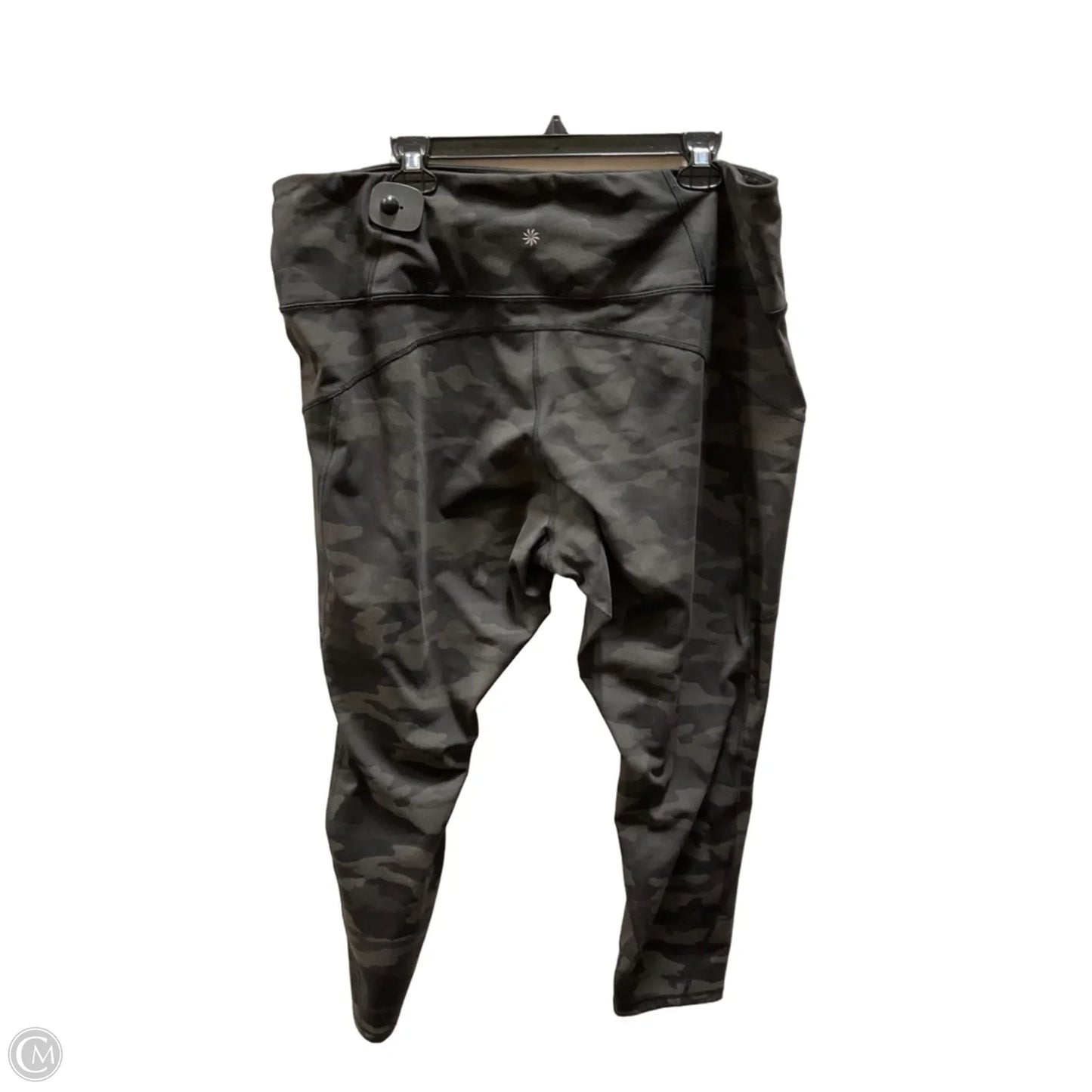 Athletic Leggings By Athleta In Camouflage Print, Size: 3x