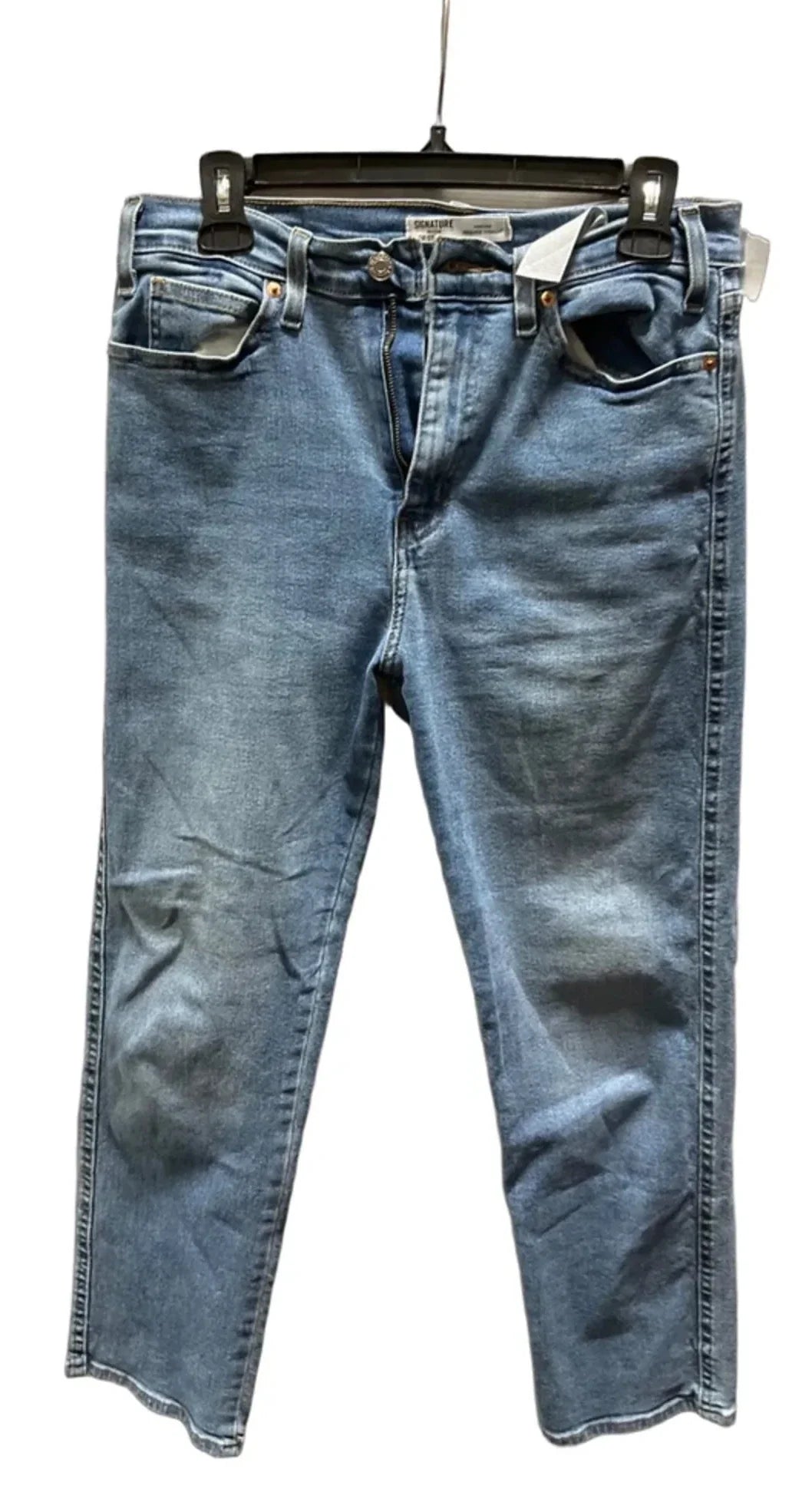 Jeans Straight By Levis In Blue, Size: 8