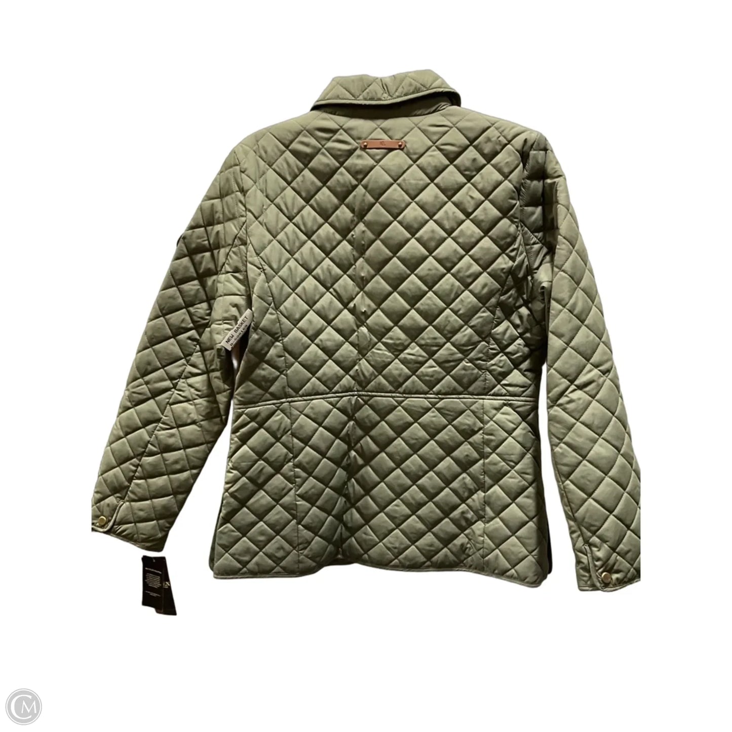 Jacket Puffer & Quilted By Ralph Lauren In Green, Size: M