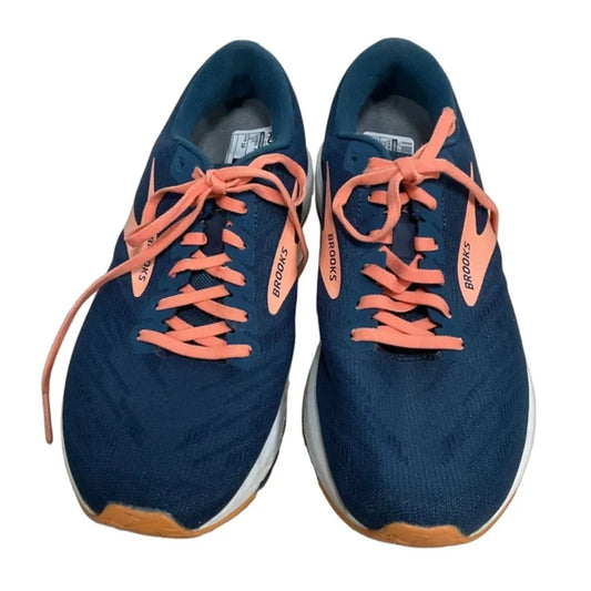 Shoes Athletic By Brooks In Teal, Size: 10