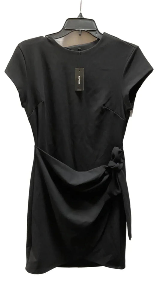 Dress Casual Midi By Express In Black, Size: M