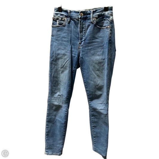 Jeans Skinny By Good American In Blue, Size: 4