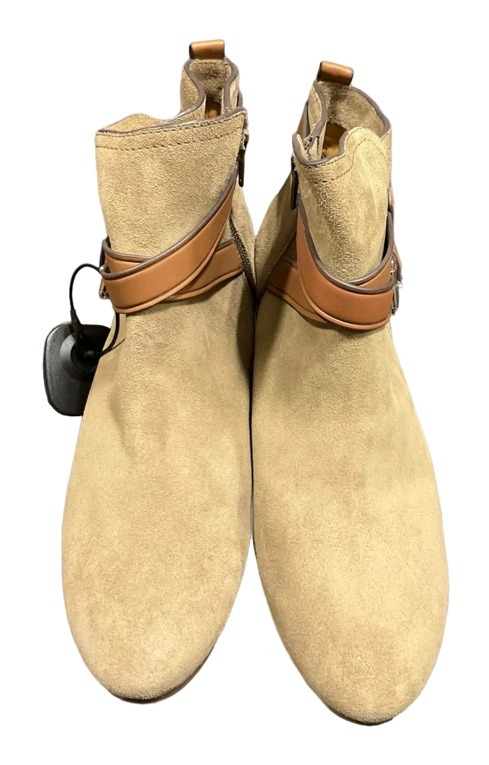Tan Boots Designer Coach, Size 8.5