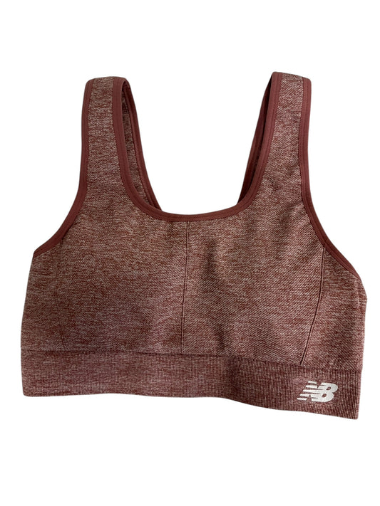 Athletic Bra By New Balance In Red, Size: Xl