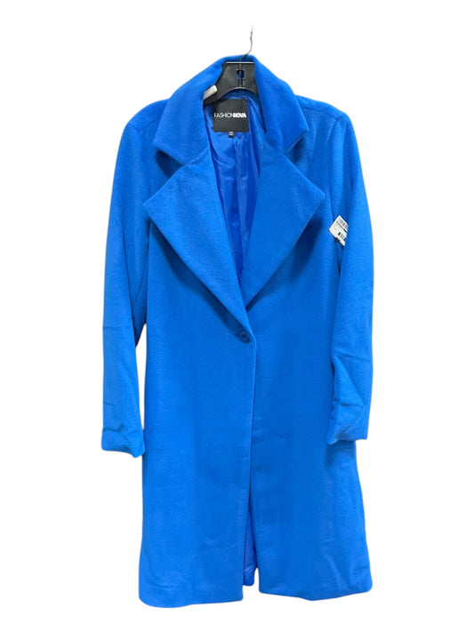 Coat Other By Fashion Nova In Blue, Size: M