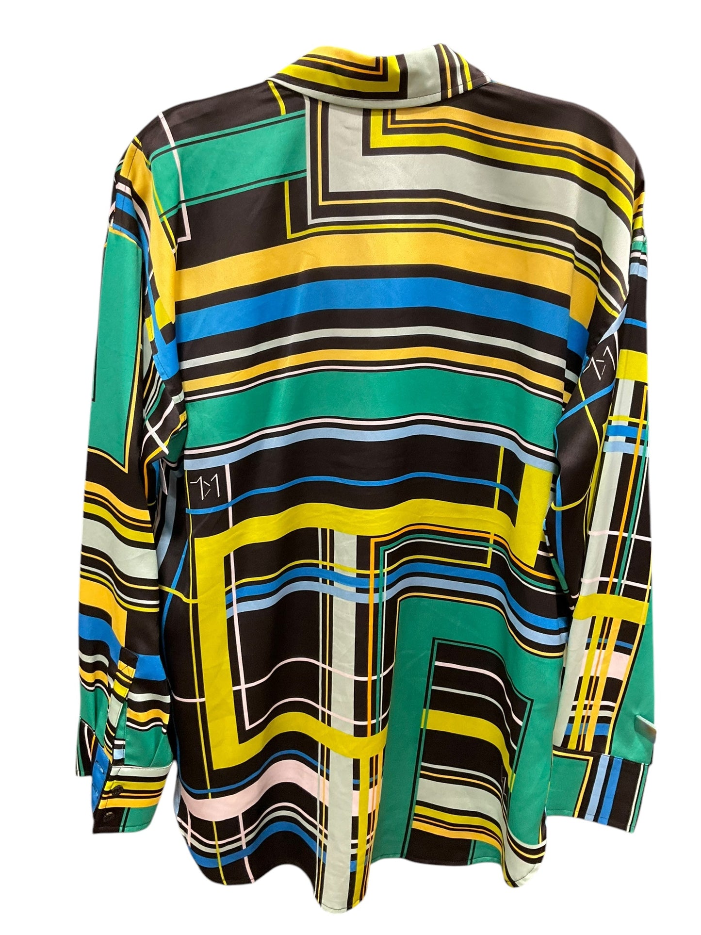 Blouse Designer By Karl Lagerfeld In Multi-colored, Size: S